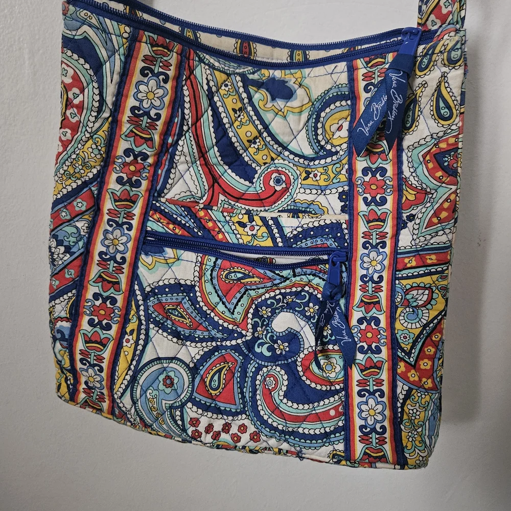 Vera Bradley Multicolor Paisley Crossbody Bag